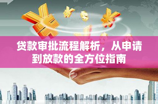 普湾新区贷款审批流程解析，从申请到放款的全方位指南