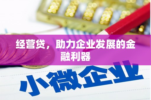 富县经营贷，助力企业发展的金融利器