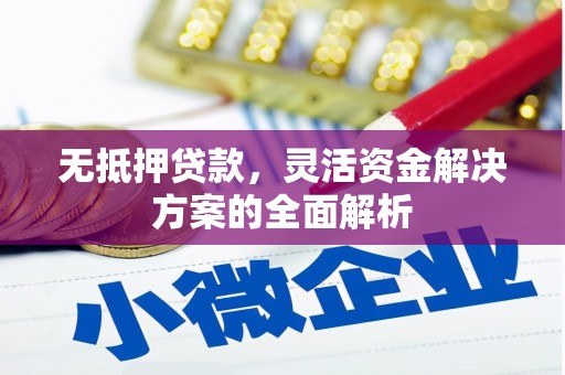 茂县无抵押贷款，灵活资金解决方案的全面解析