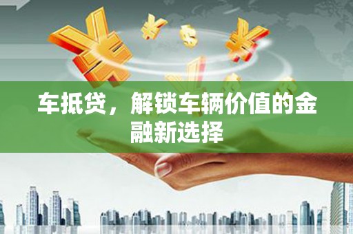 镇巴车抵贷，解锁车辆价值的金融新选择