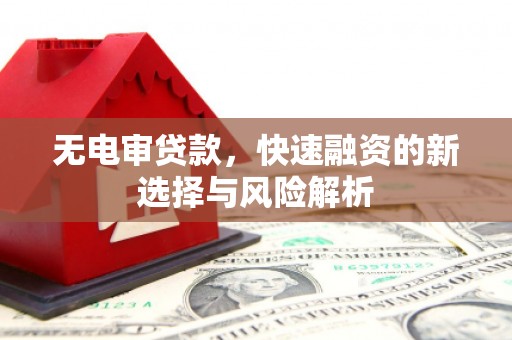 宜秀无电审贷款，快速融资的新选择与风险解析