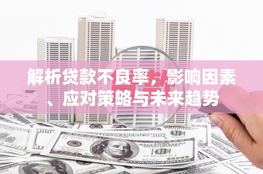 肥乡解析贷款不良率，影响因素、应对策略与未来趋势