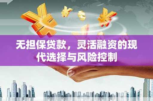 巴中无担保贷款，灵活融资的现代选择与风险控制