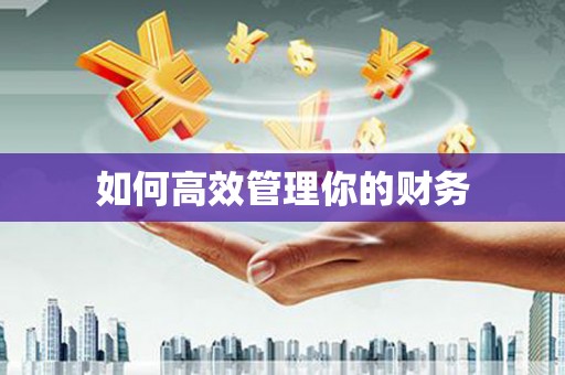 淮安如何高效管理你的财务