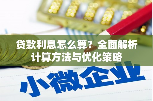 崖州贷款利息怎么算？全面解析计算方法与优化策略